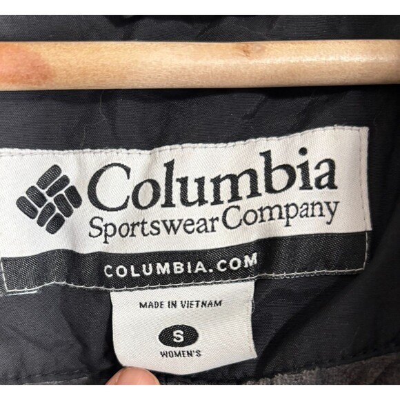 Columbia Waterproof Ski Snow Jacket Womens S Black Zipper Pockets Insulated - Picture 4 of 12